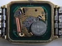 Open case back revealing the Seiko 6531A quartz movement with 5 jewels and a Renata 371 battery.