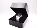 The Seiko A229-5060 watch presented within a black generic watch box on a white background.