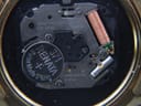 Close-up of the Seiko 5Y23A quartz movement with a Renata 371 battery installed.