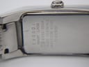 Close-up of the watch case back engraving, showing 'SEIKO WATER RESISTANT STAINLESS STEEL 4N00-7029 MOV'T JAPAN 700083'.