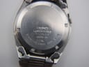 Detail shot of the Seiko 7025A automatic movement inside the watch.