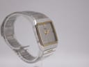 Slightly different angled side view of the Seiko 6532-5260 two-tone watch, highlighting case shape.