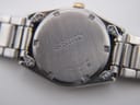 Case back of Seiko 7N83-0011 watch showing serial number, model, and 'WATER RESISTANT'.