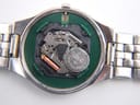 Rear view of the Seiko 7N32-0EB0 case back, showing the model and serial numbers.