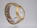 Another angled side view of the Seiko watch, highlighting the profile and bracelet links.