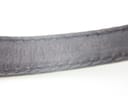 Detail photo of the watch strap's interior, showing the embossed 'RAYMOND WEIL GENEVE' text.