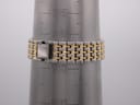 Watch bracelet on a wrist sizing gauge, showing a circumference of 160mm.