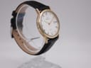 Alternate angled side view of the Bulova watch, highlighting the case profile and strap.