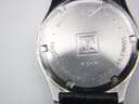 Close-up of the Tissot PRX P380 stainless steel case back showing engravings for "Waterresistant 100M", "Sapphire Crystal", Tissot logo, and model "P380".