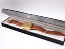 Eterna watch displayed inside a simple black presentation box with a faux crocodile texture.