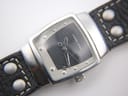 Top-down close-up of the Hamilton H163110 dial and case, showing the dial texture and applied indices.