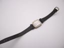 Full view of the Certina Ibiza watch and strap from the back, showing the case back and the buckle