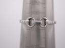 The Gucci 109 watch displayed on a wrist sizing mandrel, indicating a 165mm circumference fit.