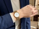 AI-generated visualisation of the Longines Flagship on a wrist