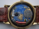 Close-up of the Longines L.250.2 Swiss quartz movement with 7 jewels and a Renata 364 battery.