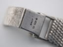 Close-up of the watch clasp showing the 'B&Co' maker's mark, '925' sterling silver stamp, and other hallmarks.
