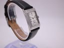 Another angled side view of the Tissot Z173K watch highlighting the case profile and leather strap.