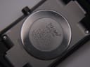 Macro view of the Swiss quartz movement inside the Rado Diastar, showing the battery (Renata 362) and "SWISS V8 NINE 9 JEWELS" engraving.