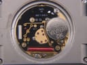 Interior of the case back of the Rado Diastar, showing "RADO WATCH CO SWISS STAINLESS STEEL R1" engraving.