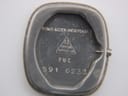 Inside of the Omega De Ville case back, showing "Fond Acier Inoxydable" and model number 591 0233.