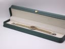 Certina watch displayed in a green presentation box with a gold crown emblem.