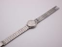 Rear view of the Certina watch showing the stainless steel case back and integrated bracelet.