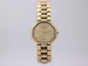 Christian Dior 48 153 watch with champagne dial and gold case, 1990s