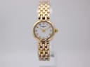 Raymond Weil 5892 watch with white dial and gold case, 1990s