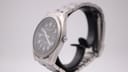 Seiko 7N42-8070 quartz watch, black dial, stainless steel bracelet, 1990s men's dress watch photo 3