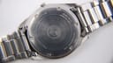 Seiko 7N42-8070 quartz watch, black dial, stainless steel bracelet, 1990s men's dress watch photo 5