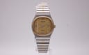Rado 28260002 watch with gold dial and two-tone case, 1980s
