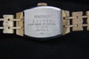 Close-up of the watch case back, showing "SEIKO", serial number, "SGP BACK ST. STEEL", model "11-3520", and "JAPAN-R" engravings.