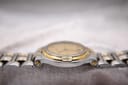 Opposite side profile of the Gucci 8040M watch, showcasing the bracelet links.