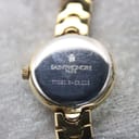 Close-up of the stainless steel case back with Saint-Honoré Paris engraving and model reference