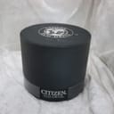 Closed original Citizen Eco-Drive branded watch box.