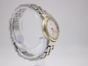 Another side-angle view of the Roamer watch, highlighting the two-tone case details and the integrated bracelet design.