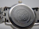 Close-up of the watch case back, engraved with 'Roamer since 1888', 'Switzerland', 'Sapphire Crystal', and the model number 831.855.