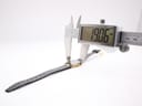 Digital caliper measuring the case width of the watch at 19.06mm