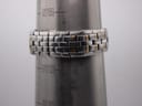 Maurice Lacroix watch bracelet shown on a wrist sizing cone, indicating a circumference of approximately 15.5cm (155mm).