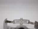 Close-up of the stainless steel deployment clasp, clearly signed with the Maurice Lacroix logo.