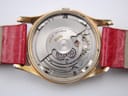 Close-up of the Rone automatic movement, detailing the gears, jewels, and balance wheel, with "RONE SWISS MADE 25 JEWELS" visible.
