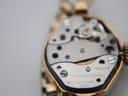 Open case back revealing the Oris 590 KIF seventeen jewels manual wind movement.