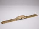 Side view of the Marco Ceroni watch with the bracelet fully extended, showing the watch's overall length and profile.