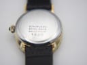 Close-up of the stainless steel case back, engraved with 'STAINLESS STEEL BACK SWISS MADE 1620'.