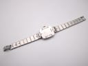 Back view of the Dunhill Millennium watch with its two-tone bracelet extended, showing the clasp.