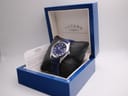 Rotary 10304 watch displayed inside its original blue Rotary presentation box.