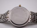 Close-up of the Rotary 3705 watch case back, showing '3 ATM WATER RESISTANT' and '3705' engravings.