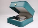 Tissot L720 watch presented in an open green gift box with a cream interior.